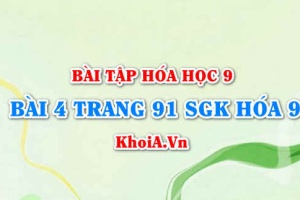 Bài 4 trang 91 SGK Hoá 9: Tính chất hóa học của axit cacbonic H2CO3 và muối Cacbonat